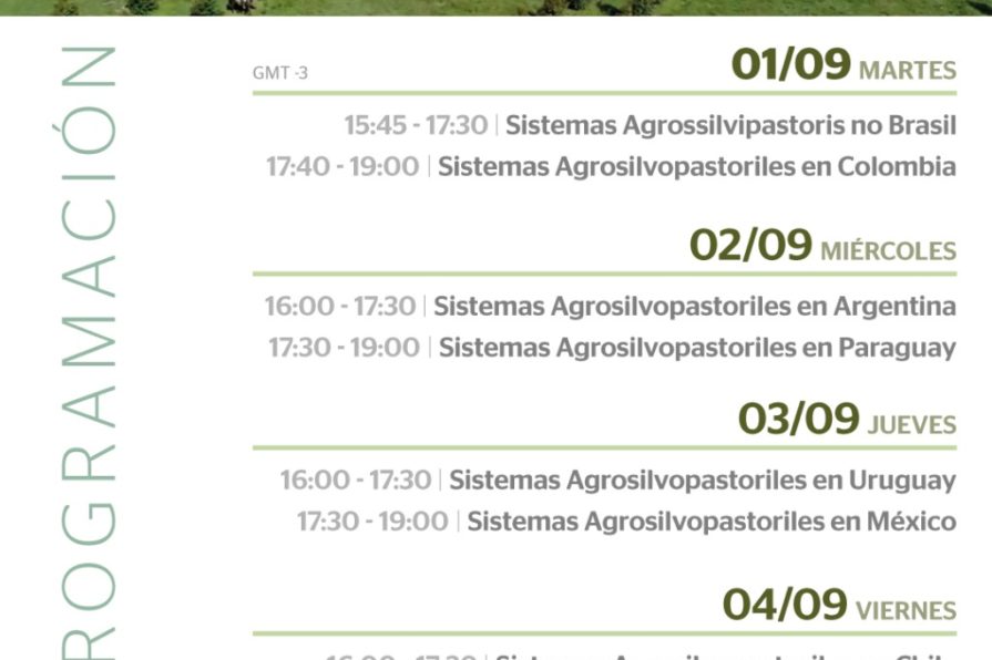 Seminario Internacional Sistemas Agrosilvopastoriles en América Latina y el Caribe sociedad producción animal sochipa