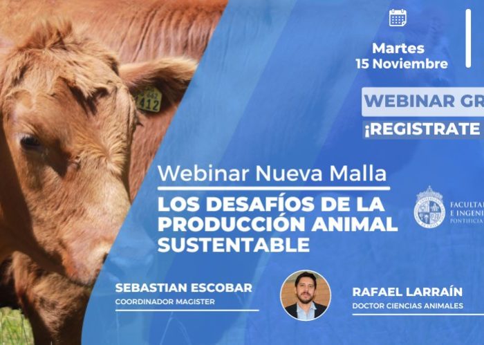 Webinar Los desafíos de la producción animal sustentable