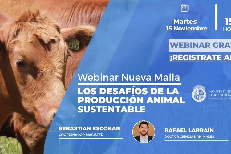 Webinar Los desafíos de la producción animal sustentable Webinar Los desafíos de la producción animal sustentable