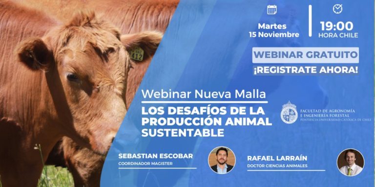 Webinar Los desafíos de la producción animal sustentable Webinar Los desafíos de la producción animal sustentable