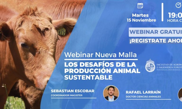 Webinar Los desafíos de la producción animal sustentable