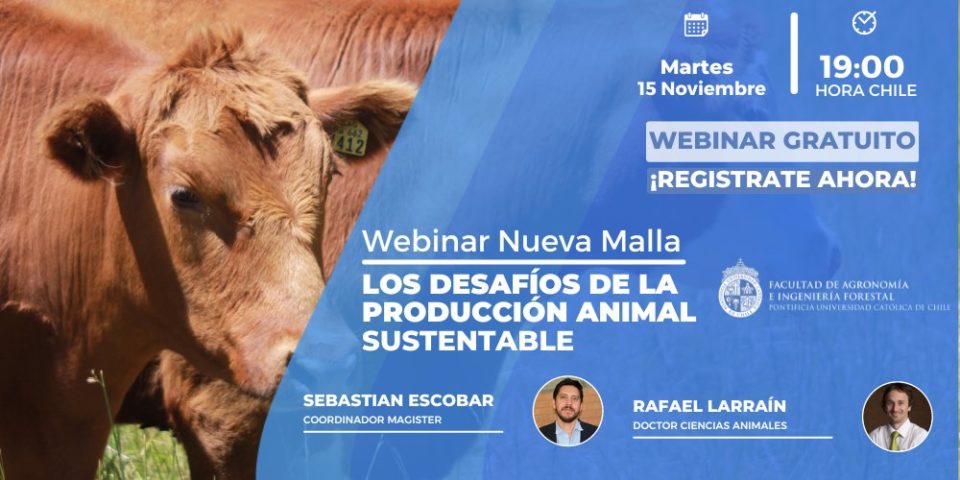 Webinar Los desafíos de la producción animal sustentable